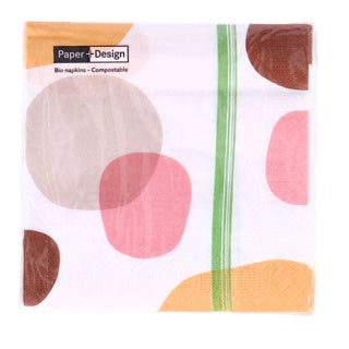 Les serviettes restent 33x33 cm
