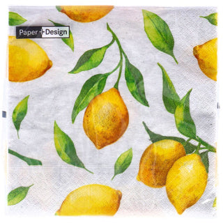Serviettes agrumes 33x33 cm