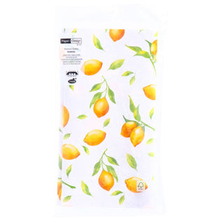 Nappe Duni citron 138x220cm