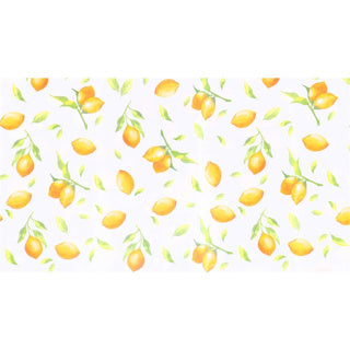 Nappe Duni citron 138x220cm