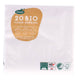 Duni serviettes blanches 24x24 cm