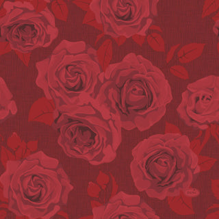 Duni Napkins Rich Roses 33x33 cm