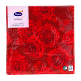 Duni Napkins Rich Roses 33x33 cm - afbeelding 2