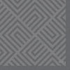 Serviettes mosaïques gris granit 33x33 cm