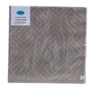 Duni serviettes mosaïques gris granit 40x40 cm