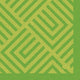 Duni serviettes Mosaic Kiwi 24x24 cm