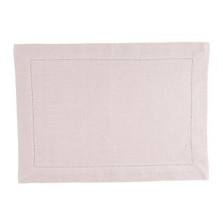 Lin Plus Placemat Indi Light Pink 35 x 50 cm Ensemble ou 4