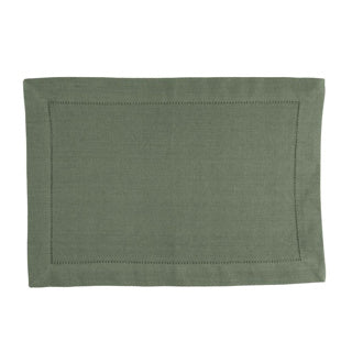 Lin plus de lin indi armée verte 35 x 50 cm ou 4