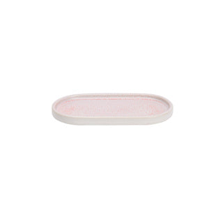 Assiette ovale coco 20,5 x 11,5 cm rose | 6 pièces