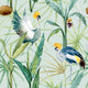 Duni serviettes dansant oiseaux 33x33 cm