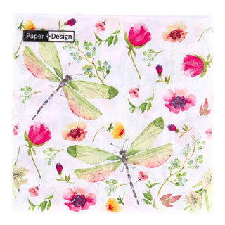 Napkins Field d'été 33x33 cm