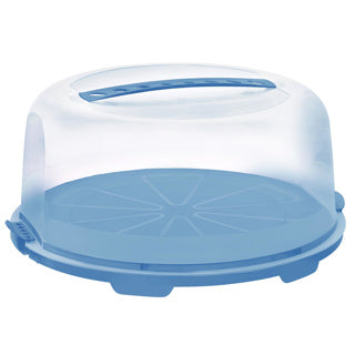 Rotho Rotho Fresho Cake Box 34.5x35.5x16,5 cm Horizon bleu transparent