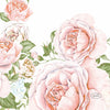 Duni Napkins Rose Glory 24x24 cm