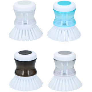 Brosse de lavage avec réservoir