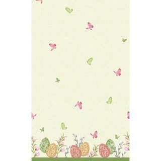 Nappe Duni joyeux printemps 138 x 220 cm | 2 pièces