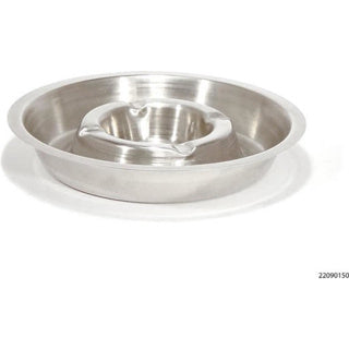 Bac d'essieu hôtel 16 cm en acier inoxydable