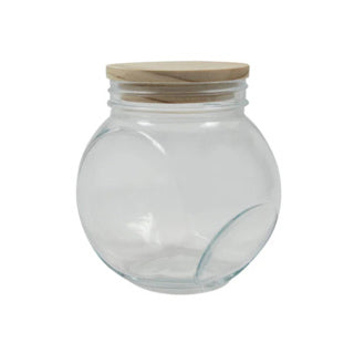 Pot de rangement m bois 12x9x13cm 0,7l | 12 pièces