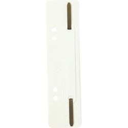 Attache rapide exacompta 426002b blanc perforé
