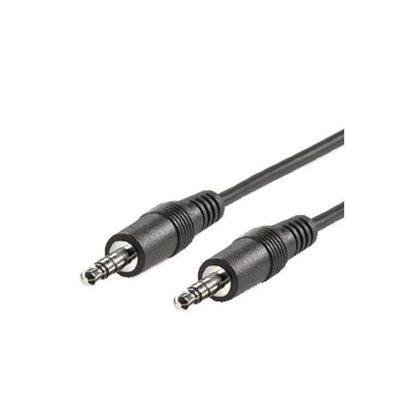 ADJ ADJ 300-00026 Câble audio de 3,5 mm, M M, 3M, noir, ampoule