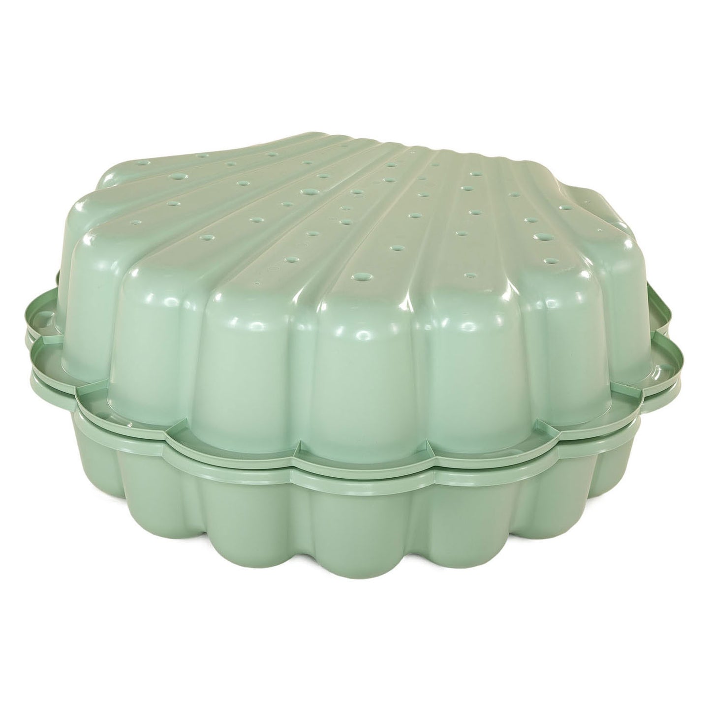 Pastel vert coquillage sable et eau - 2 pcs.