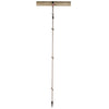 Corde d'escalade oscillante balançante avec 2 anneaux, 190 cm