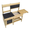 Swinging Swinging Wooden Play Kitchen pour l'extérieur