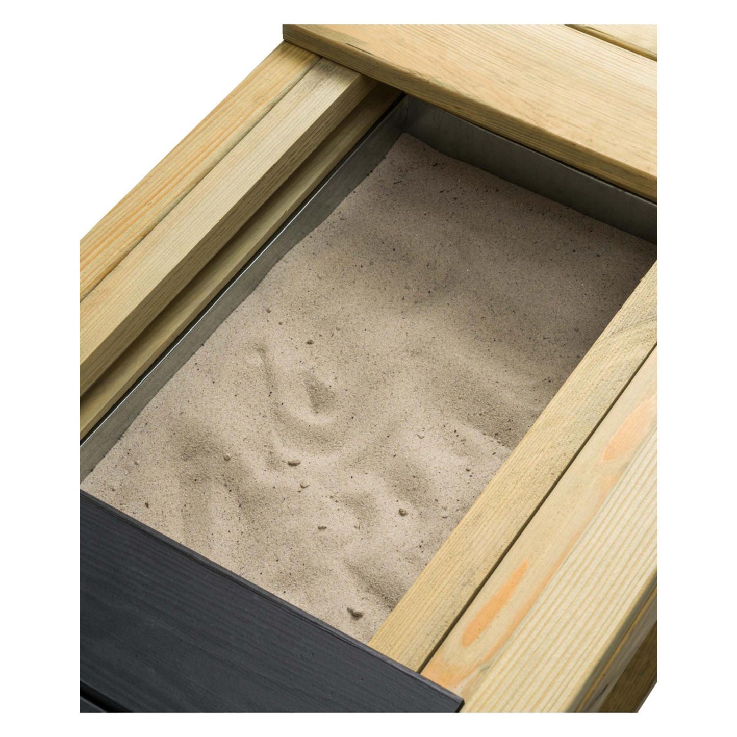 Swinging Swinging Wooden Play Kitchen pour l'extérieur