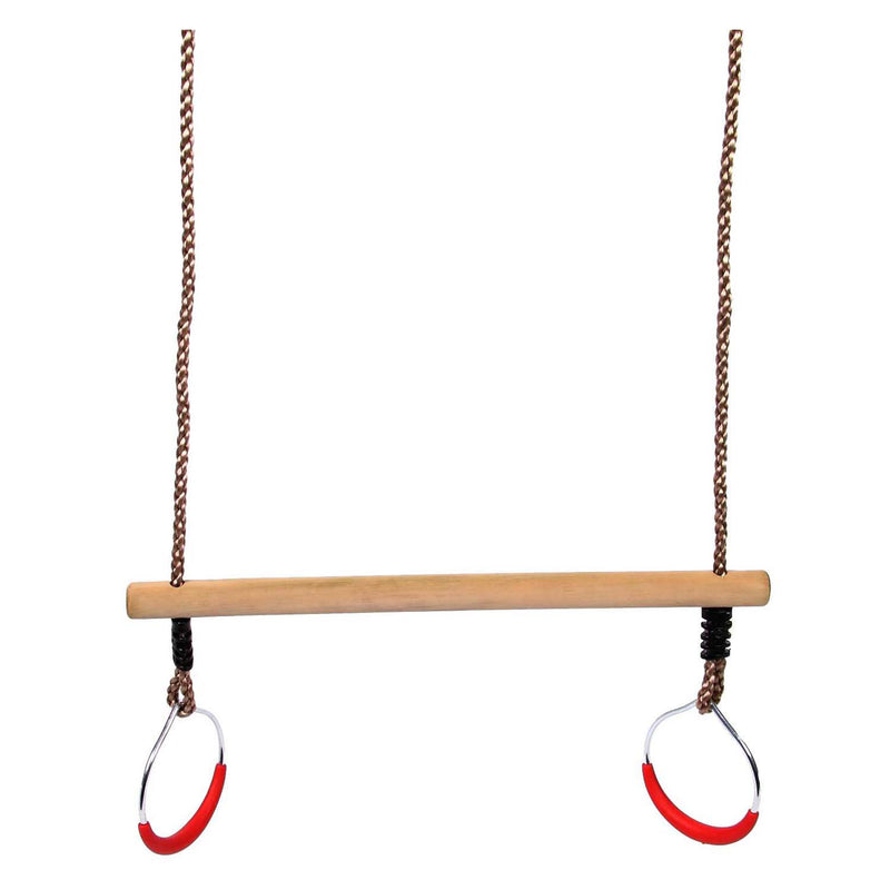 Ensemble de trapèze swing avec des anneaux, 48 cm