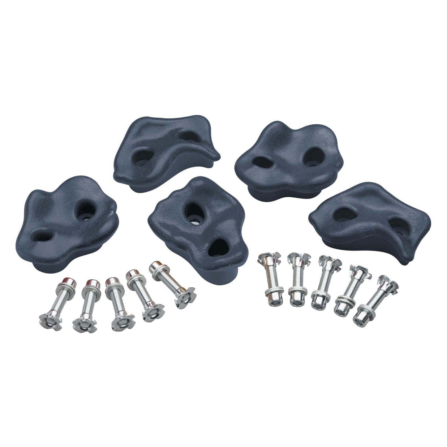 Pierre d'escalade balançante set anthracite, 5e
