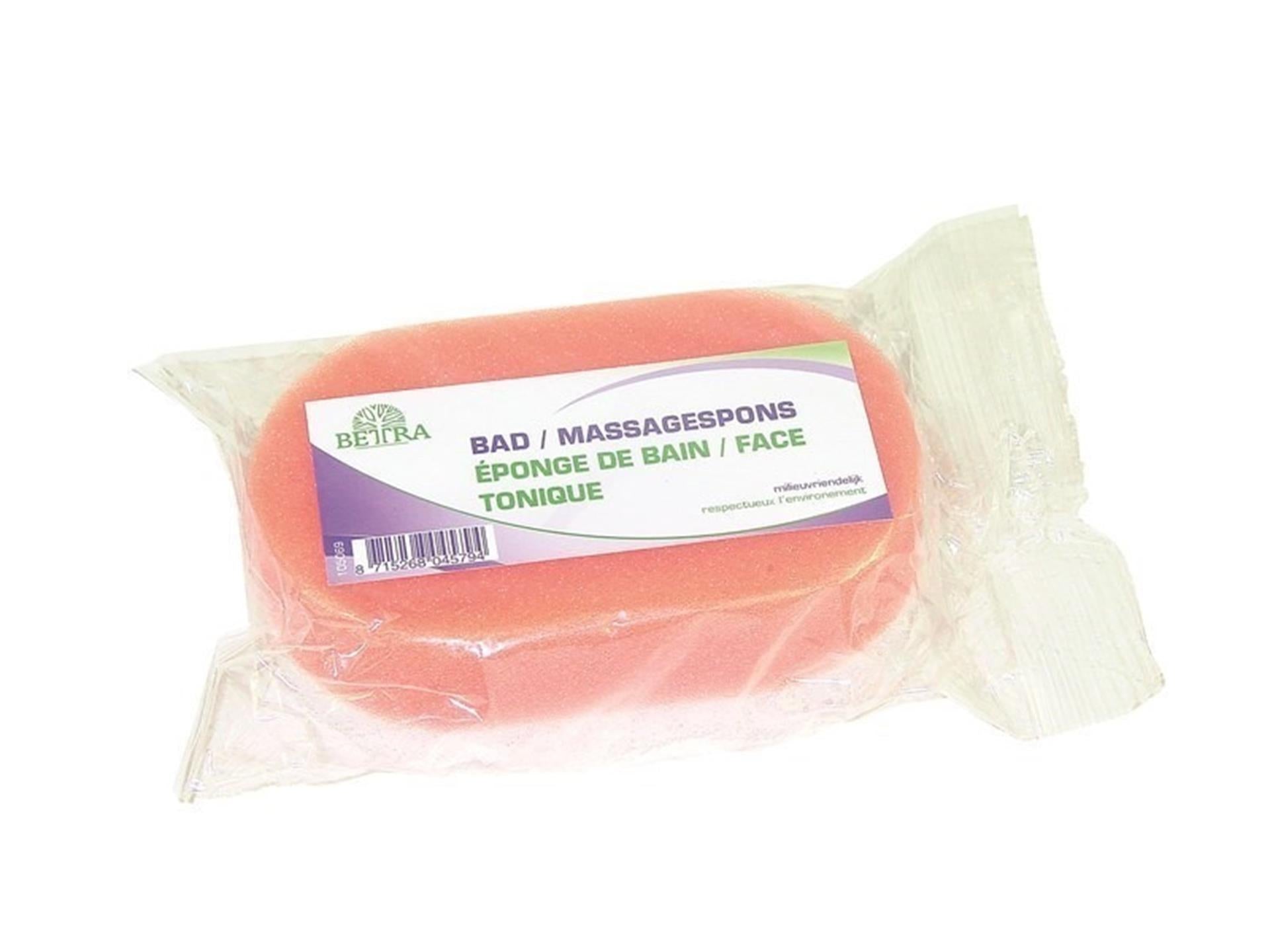 Luva bain et éponge de massage en mousse env. 140x90x