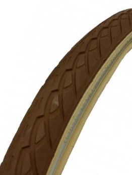 Deli Tire Tire 28x1.75 47-622 Brown Creme Breakder Reflection