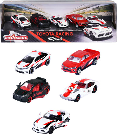 Gift-Giftpack des voitures de course de course de rotation de toyota toyota, 5e.