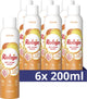 Robijn -spray de lavage à sec - désodorisant textile - 6 bouteilles x 200 ml - pack économique