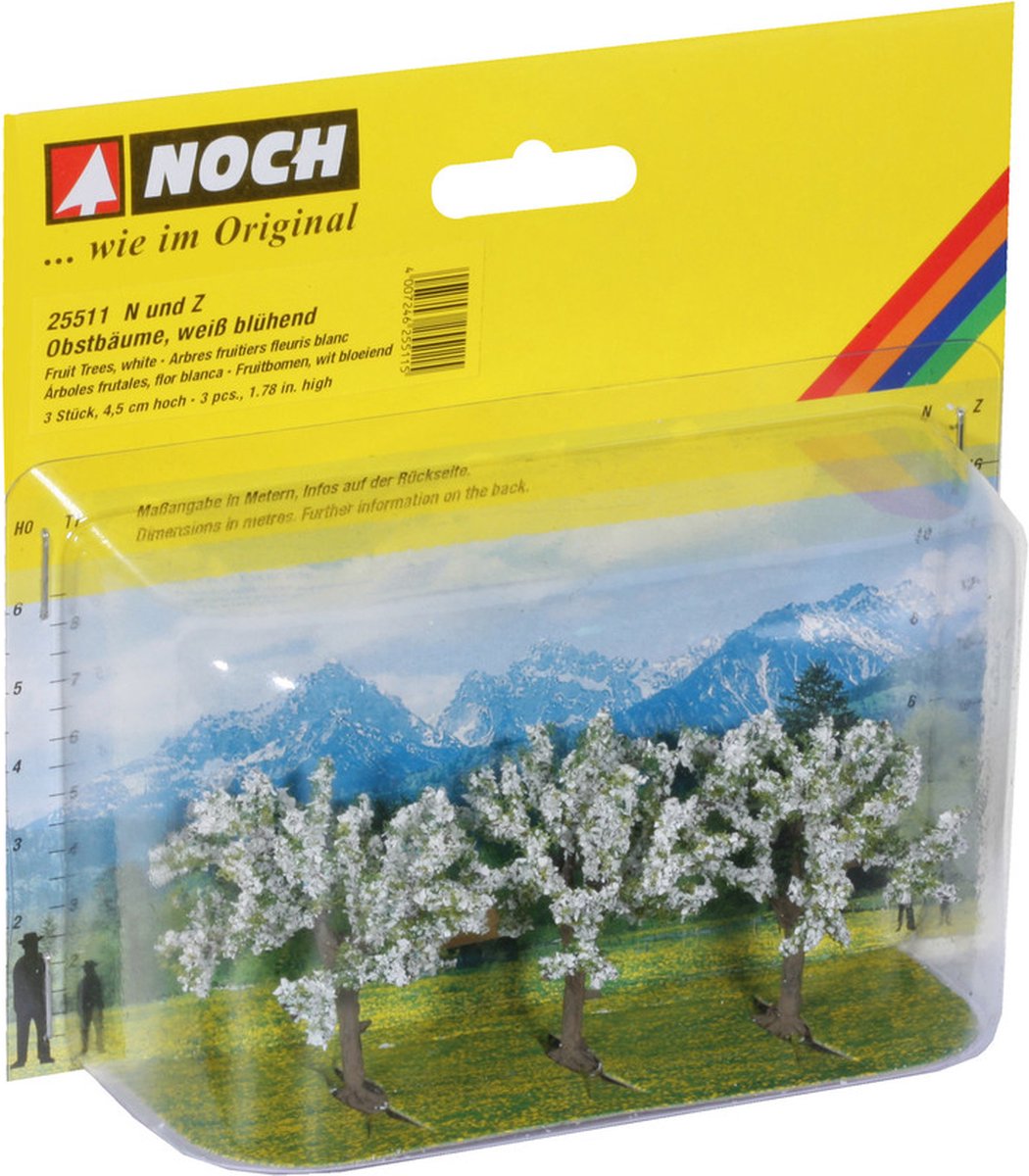 Ni des arbres fruitiers, à fleurs blanches