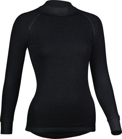 Avento chemise thermique manches longues - femme - noir - taille 36