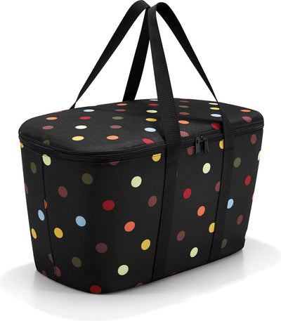 Sac isotherme Reisenthel coolerbag - polyester avec doublure en aluminium - 20l - points noirs