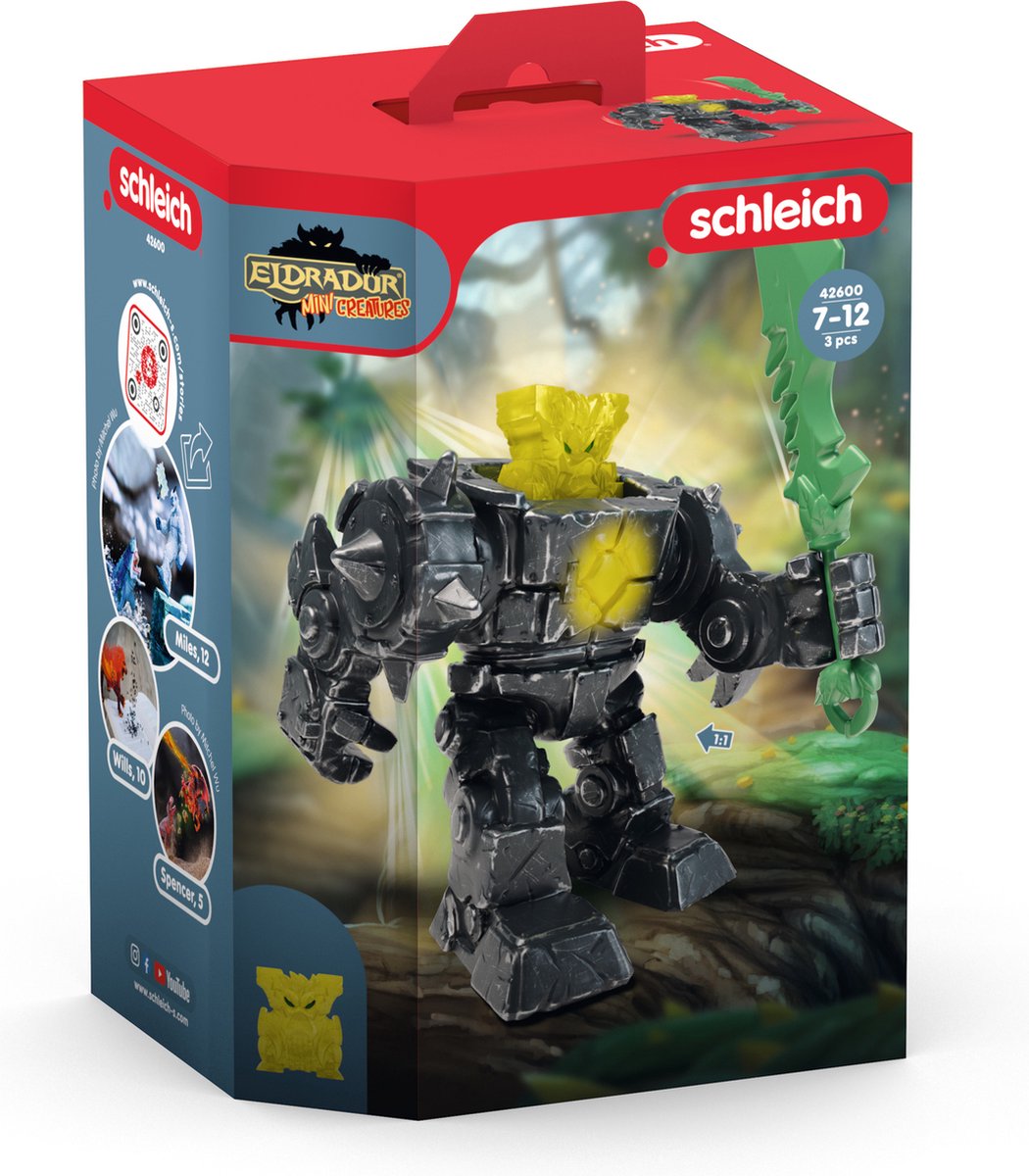 Schleich eldrador mini créatures shadow junglerobot