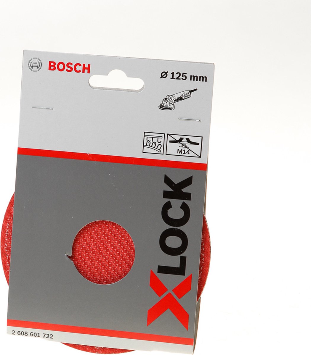 Bosch 2608601722 plateau support x-lock avec Velcro - 125 mm