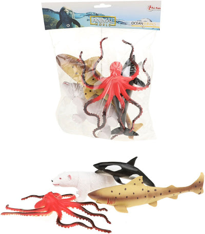 TOI-TOYS Animal World Sea Animals Deluxe, 5e.