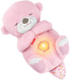 Loutre au coucher Fisher-Price - jouet en peluche rose pour bébé