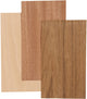 Creativ Company Bamboo Veneer Beech Eiken Mahonie, 3 feuilles
