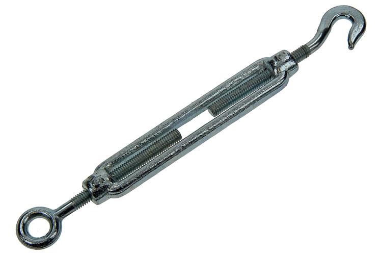 Mack 1006873 - 2 tendeurs : oeil + crochet galvanisé m6x110mm bl | 5 pièces