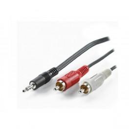 ADJ ADJ ADJBL11094349 Câble audio, RCA -> RCA, M M, 10M, ROUGE BLANC
