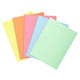 Dossier de fichiers exacompta 850100e assortiment de couleurs a4