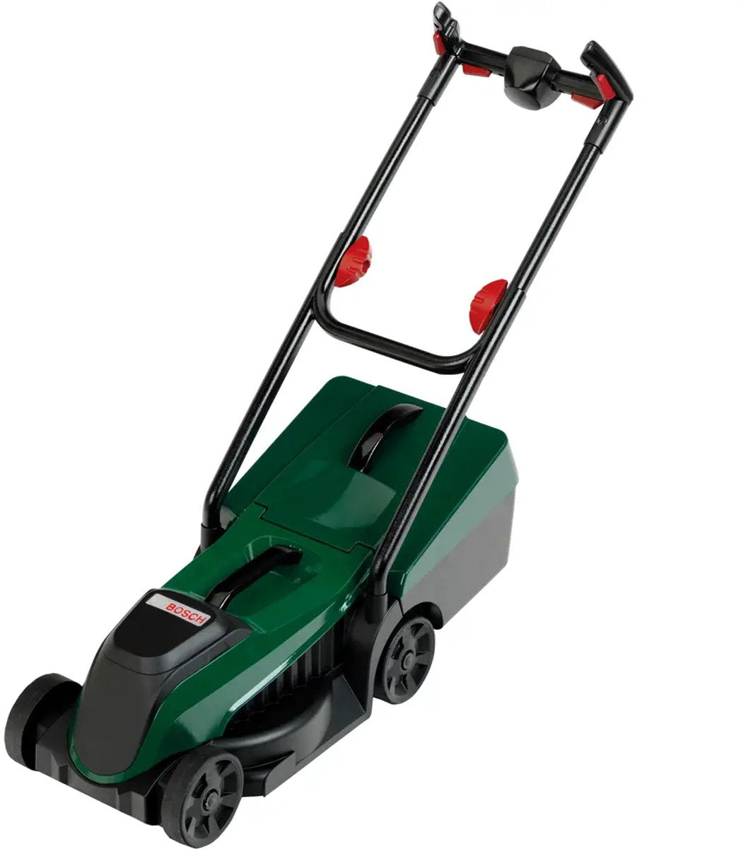 Klein Toys Tondeuse à gazon de jardin Bosch Deluxe - incl. caractéristiques appropriées - vert