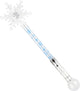 TOI-TOYS Ice Magic Wand Wand Snowflake avec de la lumière