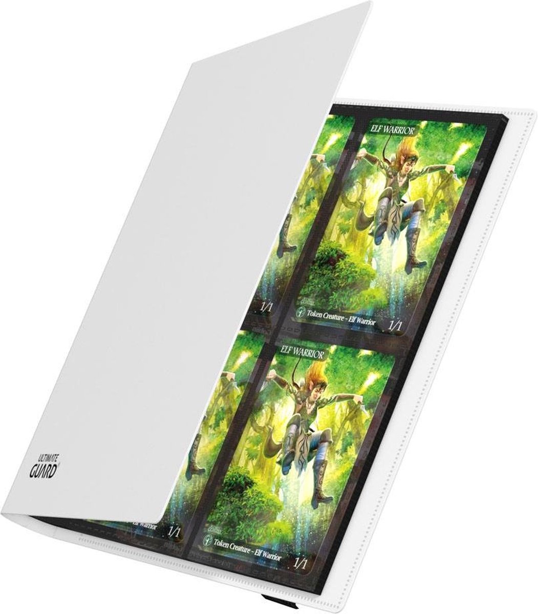 Ultimate guard flexxfolio 160 8 poches - blanc