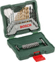 Jeu de forets Bosch x-line - 30 pièces - série Titanium Plus - pour bois, métal et pierre