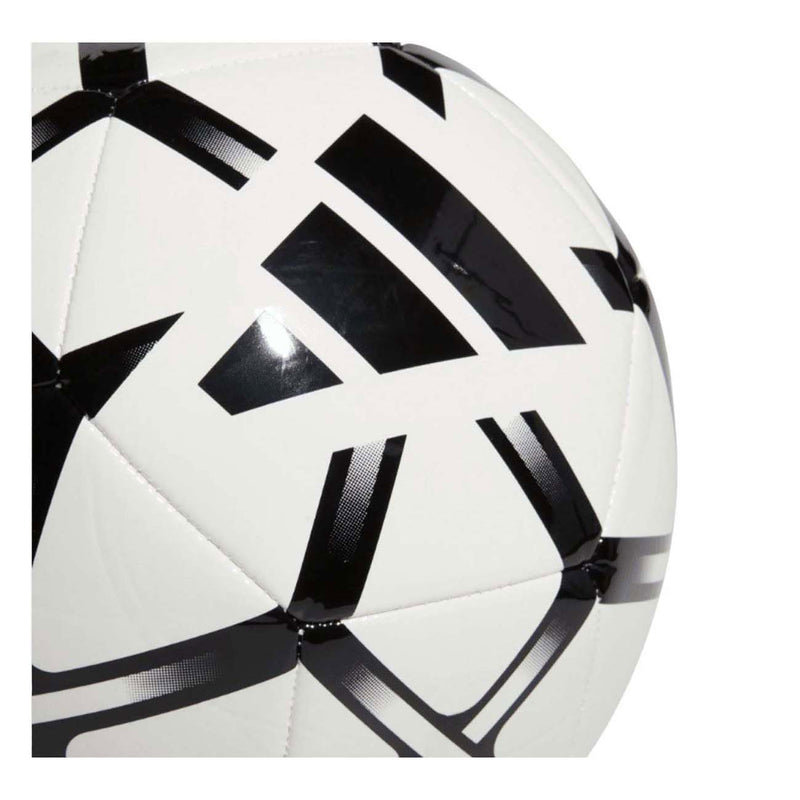 Le ballon de football adi starlancer - blanc noir