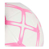 Le ballon de football adi starlancer - blanc rose